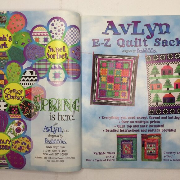 Better Homes Quilt Sampler Quilt Magazine 10 Projects July 2002 Modern Designs - Picture 3 of 14